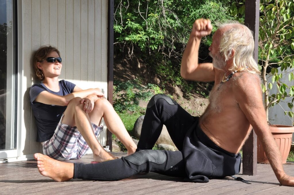 Andre Schwarz i Aga na Markizach