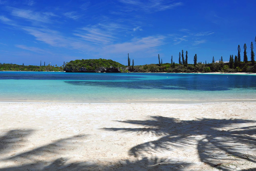 Lazurowa woda na Pacyfiku